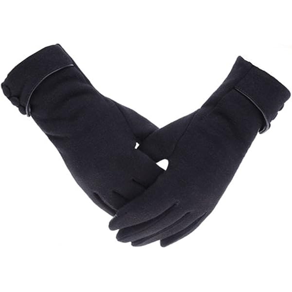 Tomily Womens Touch Screen Phone Fleece Windproof Gloves Winter